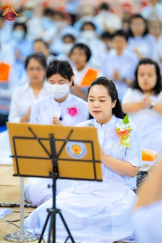 ภาพ No.121608:พิธีถวายภัตตาหารเป็นสังฆทาน แด่คณะพระธรรมยาตรา ปีที่ 12 วันที่ 31 มกราคม พ.ศ. 2567 ณ สภาธรรมกายสากล วัดพระธรรมกาย