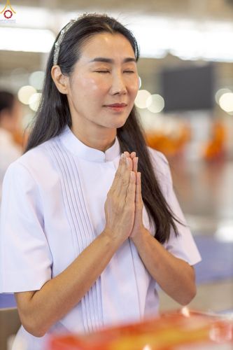 ภาพ No.240442:วันพุธที่ 27 สิงหาคม พ.ศ. 2568 พิธีตักบาตร ในวันธรรมชัย ณ วัดพระธรรมกาย จ.ปทุมธานี