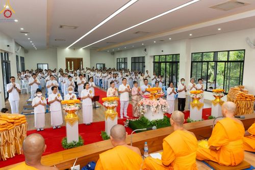 โครงการกฐินสามัคคีทั่วไทย 30,000 วัด บูชาธรรม 80 ปี หลวงพ่อธัมมชโย โดย คณะศิษยานุศิษย์วัดพระธรรมกาย ณ ศูนย์ปฎิบัติธรรมจันทบุรี วันที่ 18 ตุลาคม พ.ศ. 2567