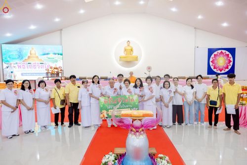 ภาพ No.241346:วันอาทิตย์ที่ 24 สิงหาคม พ.ศ.2568 พิธีปฐมผ้าป่าสถาปนาองค์พระเจดีย์เพื่อสร้างสันติภาพโลก พิธีไถ่ชีวิตโค สร้างมหากุศลด้วยการให้ชีวิตสัตว์เป็นทาน ณ ศูนย์ปฏิบัติธรรมสระบุรี อ.พระพุทธบาท จ.สระบุรี