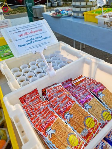 ภาพ No.108497:ถวายภัตตาหารเป็นสังฆทาน แด่คณะพระธรรมยาตราฯ ในโครงการธรรมยาตรากตัญญูบูชา มหาปูชนียาจารย์ พระมงคลเทพมุนี(สด จนฺทสโร) พระผู้ปราบมาร อนุสรณ์สถาน 7 แห่ง ปีที่ 12 วันที่ 7 มกราคม พ.ศ. 2567 ณ อนุสรณ์สถานโลตัสแลนด์ จ.สุพรรณบุรี