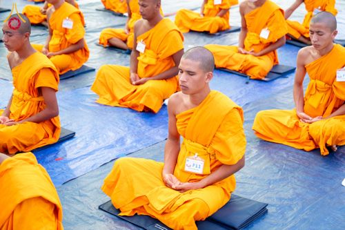 ภาพ No.131017:Photo Story ปฐมบรรพชาชาวพุทธมาร์มา Episode 4/5 วันที่ 13 กุมภาพันธ์พ.ศ. 2567 ณ วัดธัมจักร อรัญกุฏิ บังกลาเทศ