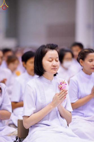 ภาพ No.160013:พิธีปฎิบัติธรรม , พิธีสักการะพระมงคลเทพมุนี (สด จนฺทสโร) พระผู้ปราบมาร ณ สภาธรรมกายสากล วัดพระธรรมกาย วันพฤหัสบดีที่ 10 ตุลาคม พ.ศ. 2567