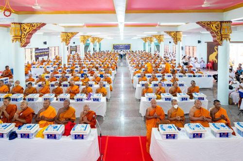 พิธีถวายสังฆทาน 323 วัด 4 จังหวัดชายแดนภาคใต้ ปีที่ 20 ครั้งที่ 167 และ พิธีมอบกองทุนหนุนแรงใจช่วยครูใต้ ปีที่ 17 ครั้งที่ 132 วันเสาร์ที่ 23 มีนาคม พ.ศ. 2567 ณ วัดมุจลินทวาปีวิหารพระอารามหลวง อ.หนองจิก จ.ปัตตานี