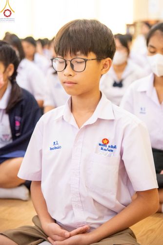 ภาพ No.103501:วันรวมพลังเด็กดี V-Star ผู้นำฟื้นฟูศีลธรรมโลก จังหวัดเชียงรายและจังหวัดพะเยา ณ ศูนย์ปฏิบัติธรรมจังหวัดเชียงราย วันที่ 2 ธันวาคม พ.ศ. 2566