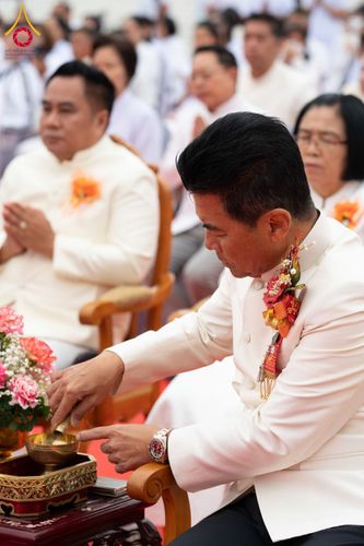 ภาพ No.210321:วันอาทิตย์ที่ 9 มีนาคม พ.ศ. 2568 พ่อเมืองโคราชจัดตักบาตรพระหมื่น ทำบุญเมือง 557 ปี