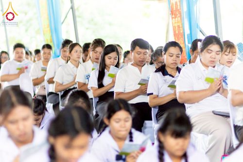 ภาพ No.271219:วันที่ 18 พฤศจิกายน พ.ศ. 2568 รวมพลังเด็กดี V-Star ผู้นำฟื้นฟูศีลธรรมโลก ประจำปี 2568 จังหวัดราชบุรี ณ ศูนย์อบรมเยาวชนผาสุกวนิช