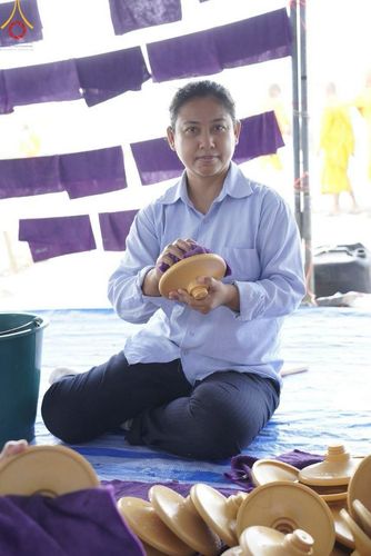 ภาพ No.211186:วันเสาร์ที่ 15 มีนาคม พ.ศ. 2568  การเตรียมงานของเจ้าหน้าที่ เพื่องานฉลองปทุมเจดีย์ ณ ศูนย์อบรมเยาวชนปัตตานี