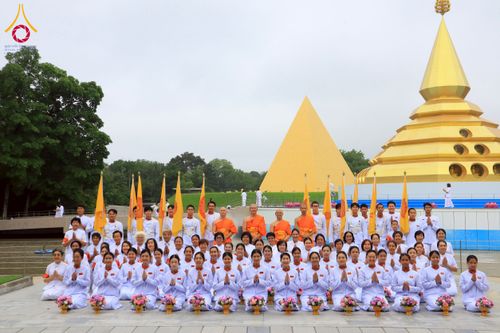 ภาพ No.223616:วันที่ 11 พฤษภาคม พ.ศ. 2568 พิธีบรรพชาของอุบาสก พิสิทธิ์ หมื่นแกล้ว  ณ วัดพระธรรมกาย