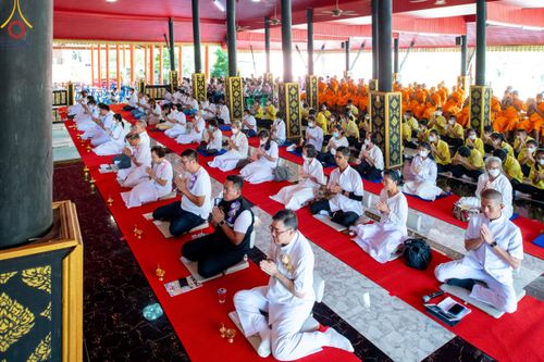 ภาพ No.114105:พิธีทอดผ้าป่าทำนุบำรุงศาสนสถาน ณ วัดบ่อทอง ต.คูขวาง อ.ลาดหลุมแก้ว จ.ปทุมธานี วันที่ 17 มกราคม พ.ศ. 2567