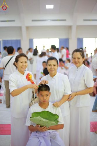 ภาพ No.213826:วันเสาร์ที่ 29 มีนาคม พ.ศ. 2568 พิธีตัดปอยผม ขอขมาผู้ปกครอง มอบบาตร-ผ้าไตร และพิธีบรรพชาสามเณร ณ ศูนย์ปฏิบัติธรรมจังหวัดระยอง (บ้านช่องลม) ต.บางบุตร อ.บ้านค่าย จ.ระยอง