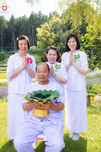 ภาพ No.147471:พิธีตัดปอยผม ขอขมา มอบบาตร ผ้าไตร โครงการปฐมอุปสมบท สมโภชอุโบสถ บูชาธรรม 80 ปี หลวงพ่อธัมมชโย ณ วัดพระธรรมกายโทชิหงิ ประเทศญี่ปุ่น วันพฤหัสบดีที่ 8 สิงหาคม พ.ศ. 2567