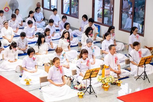 ภาพ No.336243:วันจันทร์ที่ 22 มิถุนายน พ.ศ.2569 พิธีอัญเชิญพระธรรมกาย และบรรจุพระบรมสารีริกธาตุ  ภายในเกศดอกบัวตูม องค์พระประธาน ณ อาคารสมปรารถนา วัดกลางธนรินทร์ ต.บ้านแป้ง อ.พรหมบุรี จ.สิงห์บุรี