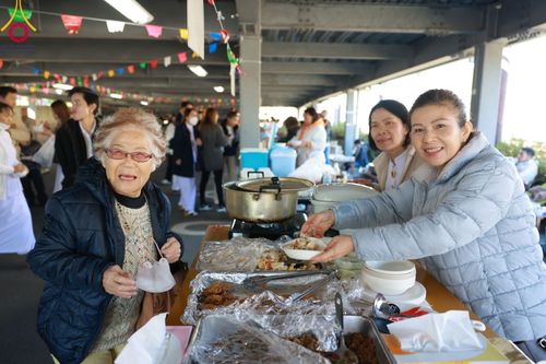 ภาพ No.95440:พิธีทอดกฐินบรมจักรพรรดิสร้างทุกสิ่ง วัดพระธรรมกายยามานาชิ ประเทศญี่ปุ่น วันอาทิตย์ที่ 19 พฤศจิกายน พ.ศ. 2566