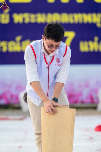 ภาพ No.113376:V.12 พลังหมู่ การเตรียมงาน เก็บงาน การรับบุญของเจ้าหน้าที่หน่วยงานต่างๆ เพื่อโครงการธรรมยาตรา ปีที่ 12 ระหว่างวันที่ 2 - 31 มกราคม พ.ศ. 2567