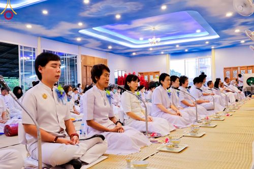 ภาพ No.115606:พิธีถวายภัตตาหารเป็นสังฆทาน แด่คณะพระธรรมยาตรา ปีที่ 12 วันที่ 20 มกราคม พ.ศ. 2567 ณ วัดโบสถ์(บน) บางคูเวียง จ.นนทบุรี