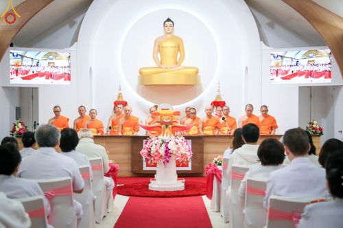 ภาพ No.93308:วัดพระธรรมกายซีแอตเติล รัฐวอชิงตัน ประเทศสหรัฐอเมริกา จัดพิธีทอดกฐินสามัคคี วันอาทิตย์ที่ 5 พฤศจิกายน พ.ศ. 2566