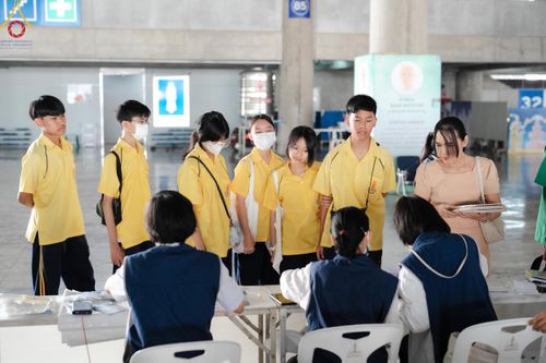 ภาพ No.59322:การอบรมอาสาสมัคร  เตรียมงานและจัดถวายภัตตาหาร แด่พระสังฆาธิการ 10,000 กว่าวัดทั่วประเทศ ในวันที่ 21-22 เมษายน พ.ศ.2567 เพื่องานวันคุ้มครองโลก จัดโดย ชมรมพุทธศาสตร์สากลฯ