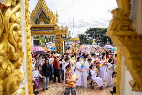ภาพ No.99453:พิธีทอดกฐินสามัคคีทั่วไทย 5,000 วัด ณ วัดคลองเก้า จ.ปทุมธานี วันที่ 26 พฤศจิกายน พ.ศ. 2566