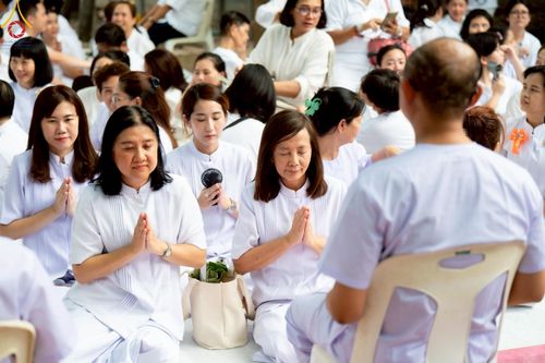 ภาพ No.216658:วันอาทิตย์ที่ 6 เมษายน พ.ศ. 2568 พิธีตัดปอยผม และปลงผมนาคธรรมทายาท โครงการบวชบูชาธรรม81ปี หลวงพ่อธัมมชโย โครงการ 1 และ 2 โครงการนานาชาติ AEC&WAB รุ่น CEO (ผู้บริหาร) รุ่นที่4 ณ หมู่บ้านบรรลุธรรม วัดพระธรรมกาย