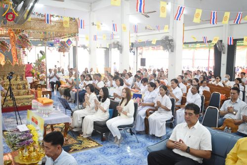 ภาพ No.173722:พิธีทอดกฐิน วัดเขาดินใต้ จ.สระบุรี ในโครงการกฐินสามัคคีทั่วไทย 30,000 วัด บูชาธรรม 80 ปี หลวงพ่อธัมมชโย โดยคณะศิษยานุศิษย์วัดพระธรรมกาย วันที่ 7 พฤศจิกายน พ.ศ. 2567