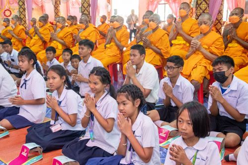 ภาพ No.114596:พิธีทอดผ้าป่าทำนุบำรุงศาสนสถาน ณ วัดตะเคียน ต.บางคูเวียง อ.บางกรวย จ.นนทบุรี วันที่ 18 มกราคม พ.ศ. 2567