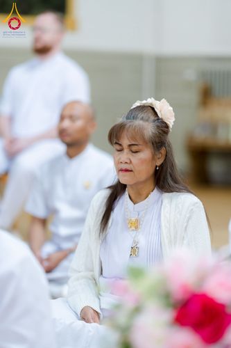 ภาพ No.232729:วันอาทิตย์ที่ 6 กรกฏาคม พ.ศ. 2568 พิธีบูชาข้าวพระ ณ วัดพระธรรมกายนอร์ธสวีเดน