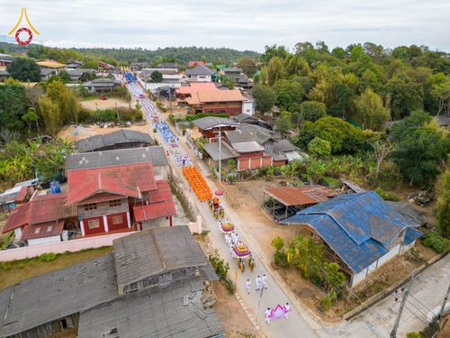 ภาพ No.76297:พิธีต้อนรับสัญญาบัตร - พัดยศ   พระวชิรกิจโสภณ  ณ อุโบสถวัดบ้านขุน ตำบลบ่อหลวง อำเภอฮอด จังหวัดเชียงใหม่ วันศุกร์ที่ ๑๗ เดือน กุมภาพันธ์ พุทธศักราช ๒๕๖๖