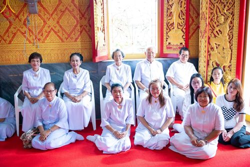 ภาพ No.101107:พิธีอุปสมบทหมู่ ในโครงการอุปสมบทบูชาธรรม มหาปูชนียาจารย์ พ.ศ. 2566 ณ วัดท่าเกวียน อำเภอพนมสารคาม จังหวัดฉะเชิงเทรา วันที่ 5 ธันวาคม พ.ศ. 2566