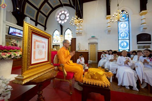 ภาพ No.270835:วันอาทิตย์ที่ 19 ตุลาคม พ.ศ. 2568 พิธีทอดกฐิน “หนึ่งไม่มีสอง” วัดพระธรรมกายนิวคาสเซิล เมืองนิวคาสเซิล ประเทศอังกฤษ 