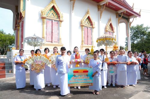 ภาพ No.182213:พิธีทอดกฐิน ณ วัดหนองกะดวง อ.ดอนเจดีย์ จ.สุพรรณบุรี ในโครงการทอดกฐินสามัคคีทั่วไทย 30,000 วัด บูชาธรรม 80 ปี หลวงพ่อธัมมชโย โดยคณะศิษยานุศิษย์วัดพระธรรมกาย วันที่ 9 พฤศจิกายน พ.ศ.2567