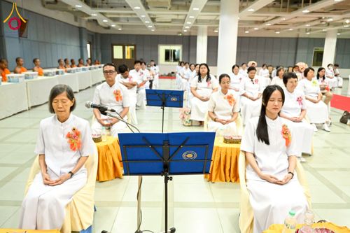 ภาพ No.229031:วันอาทิตย์ที่ 15 มิถุนายน พ.ศ. 2568 พิธีทอดผ้าป่าทุนพัฒนาพระมหาเปรียญ และทุนเผยแผ่พระพุทธศาสนาไปทั่วโลก ณ ห้องสัมมนา SPD สภาธรรมกายสากล วัดพระธรรมกาย