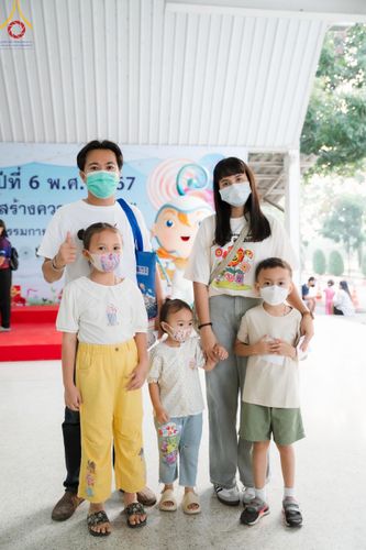 ภาพ No.111200:กิจกรรมงานวันเด็กแห่งชาติ รวมพลังเด็กเก่งและดี สร้างความดีสากล ปีที่ 6 ร่วมจัดโดย เทศบาลเมืองท่าโขลง พุทธสมาคมปทุมธานี องค์การบริหารส่วนตำบลคลองสาม ณ วัดพระธรรมกาย จ.ปทุมธานี วันที่ 13 มกราคม พ.ศ. 2567