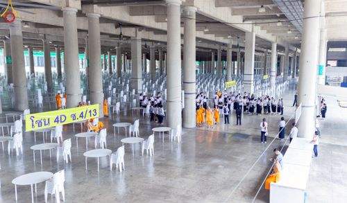 ภาพ No.214488:วันที่ 31 มีนาคม พ.ศ. 2568 ประชุมทีมงานการจัดถวายภัตตาหารพระ  เพื่องานวันถวายมหาสังฆทาน 40,000 กว่าวัด  วันคุ้มครองโลก ณ วัดพระธรรมกาย