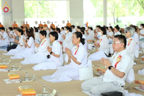 ภาพ No.209874:วันพุธที่ 26 กุมภาพันธ์ พ.ศ. 2568 พิธีบุพเปตพลี ครั้งที่ 159 ณ หอฉันคุณยายอาจารย์จันทร์ขนนกยูง วัดพระธรรมกาย