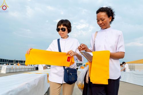 ภาพ No.218352:วันที่ 14-15 เมษายน พ.ศ. 2568 การเตรียมงานเครื่องเสียง , การเตรียมงานติดผ้ารับประเคน , การเตรียมงานเครื่องนอนพระสังฆาธิการ , การเตรียมงานจุดนั่งสาธุชน , การเตรียมงานถุงน้ำถ่วงน้ำหนักโต๊ะ , การเตรียมงานภาชนะฉันภัตตาหาร เพื่องานวันคุ้มครองโลก 22 เมษายน พ.ศ