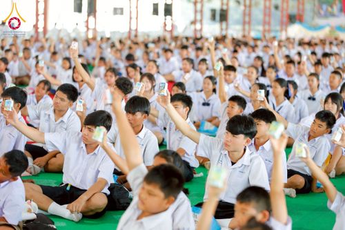 ภาพ No.266710:วันที่ 5 พฤศจิกายน พ.ศ. 2568 รวมพลังเด็กดี V-Star ผู้นำฟื้นฟูศีลธรรมโลก ณ พุทธอุทยานนานาชาติ จังหวัดหนองคาย