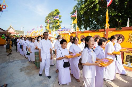 ภาพ No.92914:พิธีทอดกฐินสามัคคีทั่วไทย 5,000 วัด โดยคณะศิษยานุศิษย์วัดพระธรรมกาย  น้อมบูชาธรรม 79 ปี หลวงพ่อธัมมชโย  ณ วัดเตาปูน จ.ชลบุรี วันที่ 8 พฤศจิกายน พ.ศ. 2566