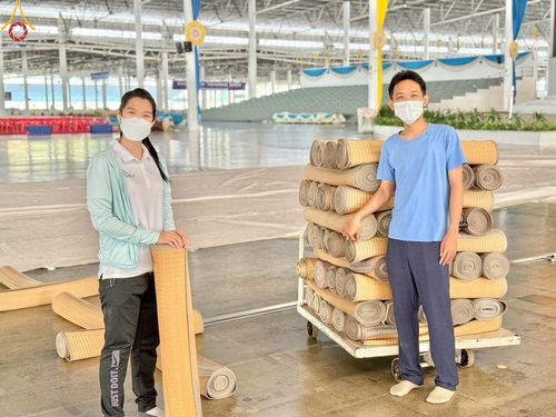 ภาพ No.125334:V.27 มาฆะ สาธุ  การรับบุญเตรียมงาน ปฎิบัติงาน เก็บงาน ของเจ้าหน้าที่หน่วยงานต่างๆ เพื่อวันมาฆบูชา วันเสาร์ที่ 24 กุมภาพันธ์  พ.ศ. 2567 ณ วัดพระธรรมกาย จ.ปทุมธานี