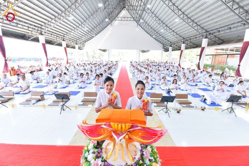 พิธีทอดกฐินสามัคคีสร้างทุกสิ่ง ปีที่ 8 ณ ธุดงคสถานอำนาจเจริญ ในโครงการกฐินสามัคคีทั่วไทย 30,000 วัด บูชาธรรม 80 ปี หลวงพ่อธัมมชโย โดยคณะศิษยานุศิษย์วัดพระธรรมกาย วันที่ 10 พฤศจิกายน พ.ศ. 2567