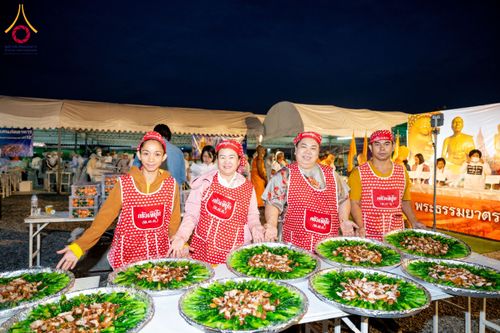 ภาพ No.118838:พิธีถวายภัตตาหารเป็นสังฆทาน แด่คณะพระธรรมยาตรา ปีที่ 12 วันที่ 26 มกราคม พ.ศ. 2567 ณ อนุสรณ์สถานบางปลา จ.นครปฐม