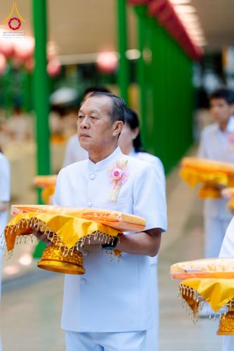 ภาพ No.223542:วันที่ 11 พฤษภาคม พ.ศ. 2568 พิธีบรรพชาของอุบาสก พิสิทธิ์ หมื่นแกล้ว  ณ วัดพระธรรมกาย