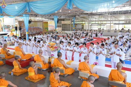 พิธีทอดกฐินสามัคคีทั่วไทย สร้างกำแพงแก้ว ดูแลสามเณรน้อยเตรียมบาลีนาคหลวงประโยค 9 ณ ศูนย์เบญจธรรม เขตดอนเมือง จ.กรุงเทพมหานคร วันศุกร์ที่ 3 พฤศจิกายน พ.ศ.2566