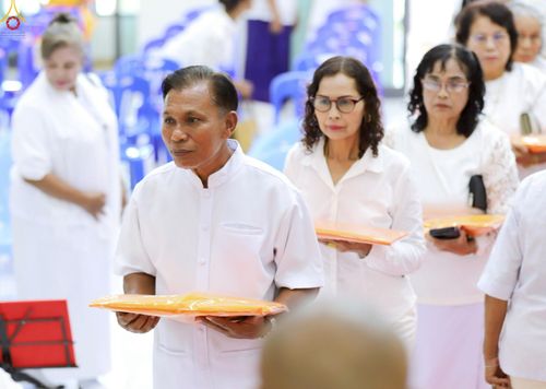 ภาพ No.241659:วันอาทิตย์ที่ 24 สิงหาคม พ.ศ. 2568 พิธีทอดผ้าป่า ฉลองครบรอบ 10 ปี ศูนย์ปฏิบัติธรรมพัทลุง