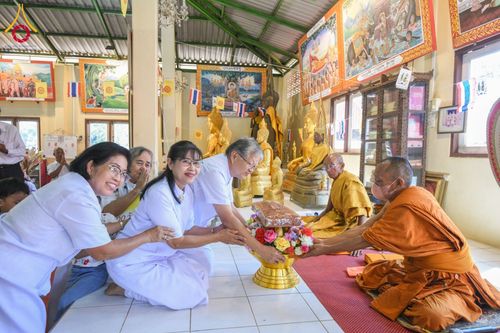 ภาพ No.174941:พิธีทอดกฐิน วัดโป่งไทร จ.สระบุรี ในโครงการกฐินสามัคคีทั่วไทย 30,000 วัด บูชาธรรม 80 ปี หลวงพ่อธัมมชโย โดยคณะศิษยานุศิษย์วัดพระธรรมกาย วันที่ 10 พฤศจิกายน พ.ศ. 2567