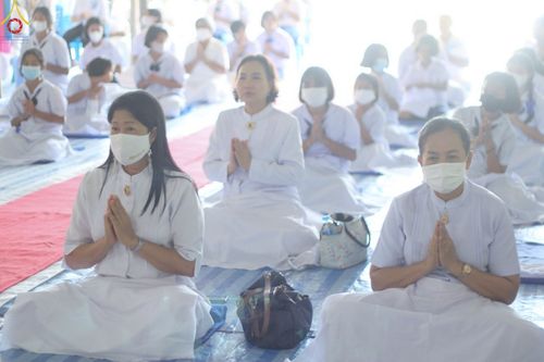 ภาพ No.83122:พิธีทอดผ้าป่ากำเเพงเเก้วเฟส 2 เฟสสำเร็จ  แผ่นดินอันศักดิ์สิทธิ์ สถานที่สถาปนา ปทุมเจดีย์ พระพุทธเจ้าห้าพระองค์  ณ ศูนย์อบรมเยาวชนปัตตานี อ.หนองจิก จ.ปัตตานี ในวันอาทิตย์ ที่ 25 มิถุนายน พ.ศ. 2566