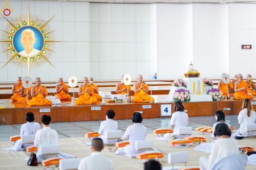 ภาพ No.85633:พิธีบุพเปตพลีครั้งที่ 138 ร่วมอุทิศบุญแด่หมู่ญาติที่ล่วงลับไปแล้ว และสืบทอดอายุพระพุทธศาสนา วันพุธที่ 16 สิงหาคม พ.ศ. 2566 (วันพระแรม 15 ค่ำ เดือน 8-8 ณ หอฉันคุณยายอาจารย์ฯ วัดพระธรรมกาย