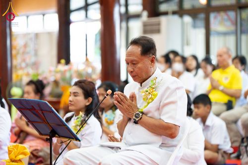 ภาพ No.161294:พิธีบำเพ็ญกุศลอุทิศถวายแด่ พระเดชพระคุณพระพรหมโมลี (อดีตเจ้าคณะจังหวัดสิงห์บุรี) , อดีตเจ้าอาวาสทุกรูป และ พิธีทอดผ้าป่าบำรุงวัด บำรุงโรงเรียน  ณ วัดกลางธนรินทร์ ต.บ้านแป้ง อ.พรหมบุรี จ.สิงห์บุรี วันเสาร์ที่ 5 ตุลาคม พ.ศ. 2567