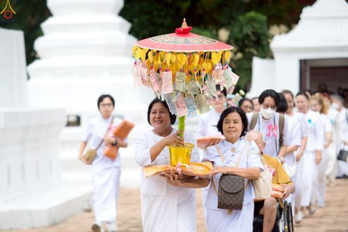 ภาพ No.234957:วันเสาร์ที่ 26 กรกฎาคม พ.ศ. 2568 พิธีทอดผ้าป่าบูรณปฏิสังขรณ์ วัดสามพระยาวรวิหาร ณ ศาลาอบรมสงฆ์ วัดสามพระยาวรวิหาร เขตพระนคร กรุงเทพมหานครฯ