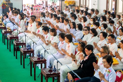 ภาพ No.114701:พิธีทอดผ้าป่าทำนุบำรุงศาสนสถาน ณ วัดปรางค์หลวง ต.บางม่วง อ.บางใหญ่ จ.นนทบุรี วันที่ 18 มกราคม พ.ศ. 2567